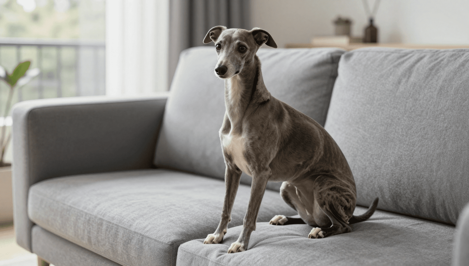 A close-up of an Italian Greyhound's short coat demonstrating why Italian Greyhounds are hypoallergenic.
