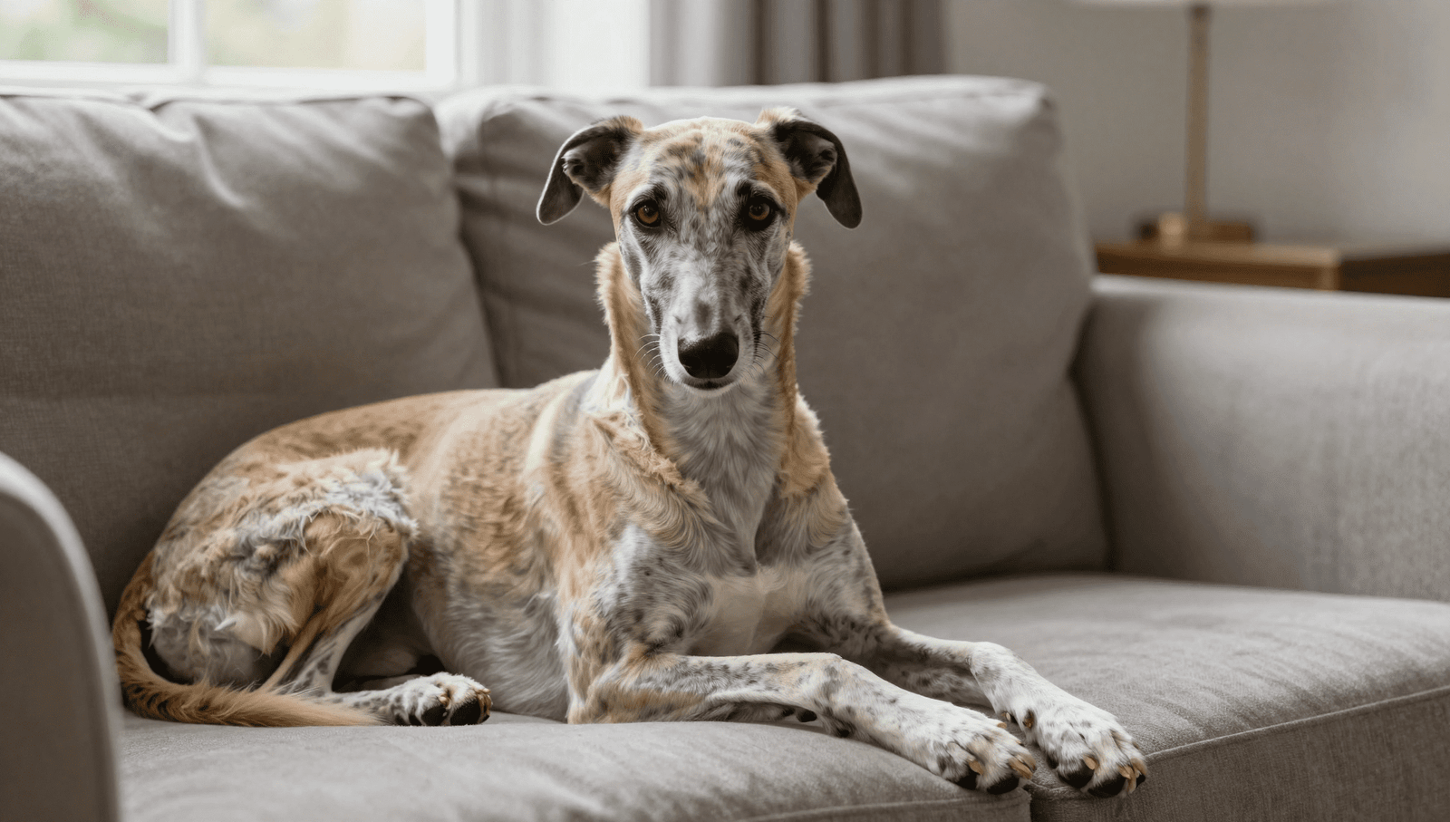Explaining why greyhounds die young and how to care for them.