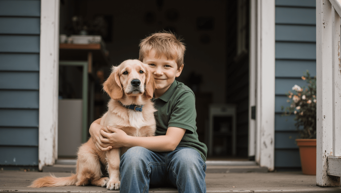 Cocker Spaniel puppy with a growth chart showing when the breed typically stops growing