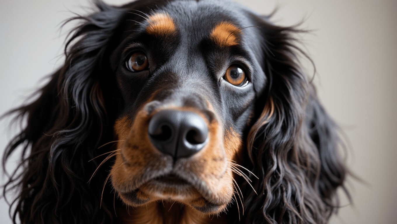 Two adorable cocker spaniels shedding their fur during moulting season, highlighting essential grooming tips for pet owners.