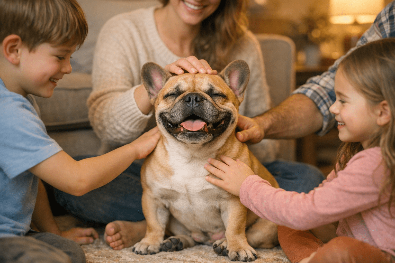 Why French Bulldogs are friendly pets calm dog