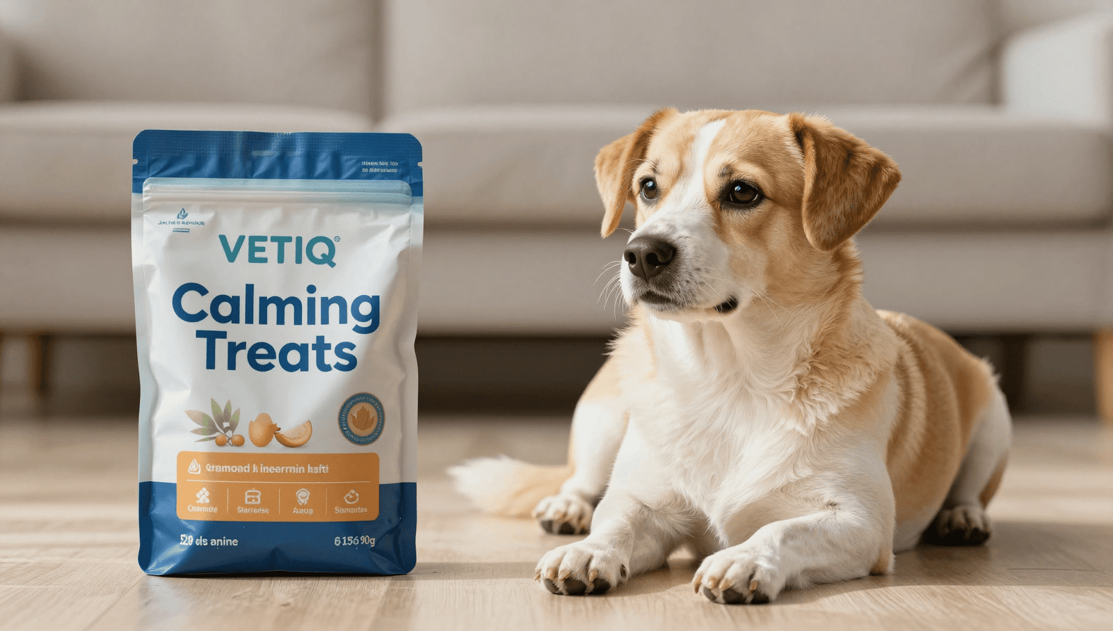 VETIQ Calming Treats for dog anxiety relief